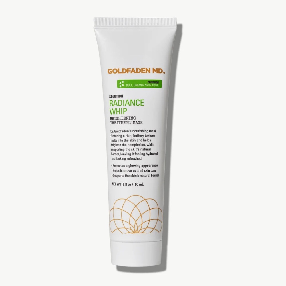 Brand New Sealed GOLDFADEN MD Radiance Whip Brightening Treatment Mask